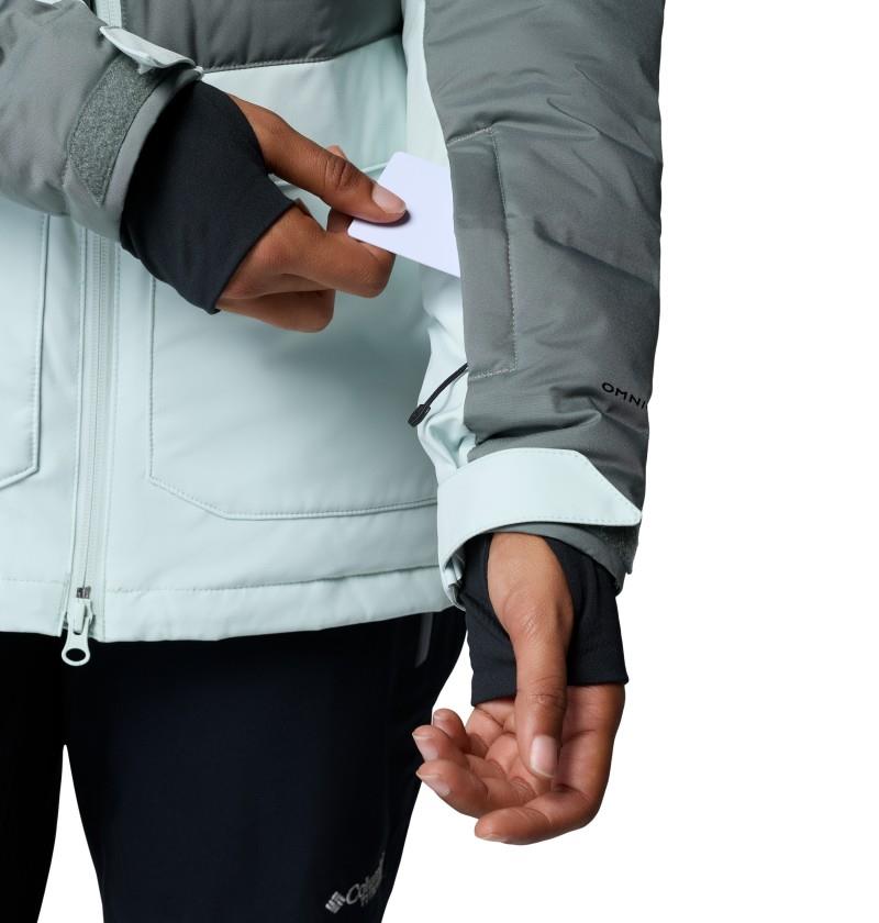 Glacier Ridge Down Jacket - Womens - tea light / sedona sage 1