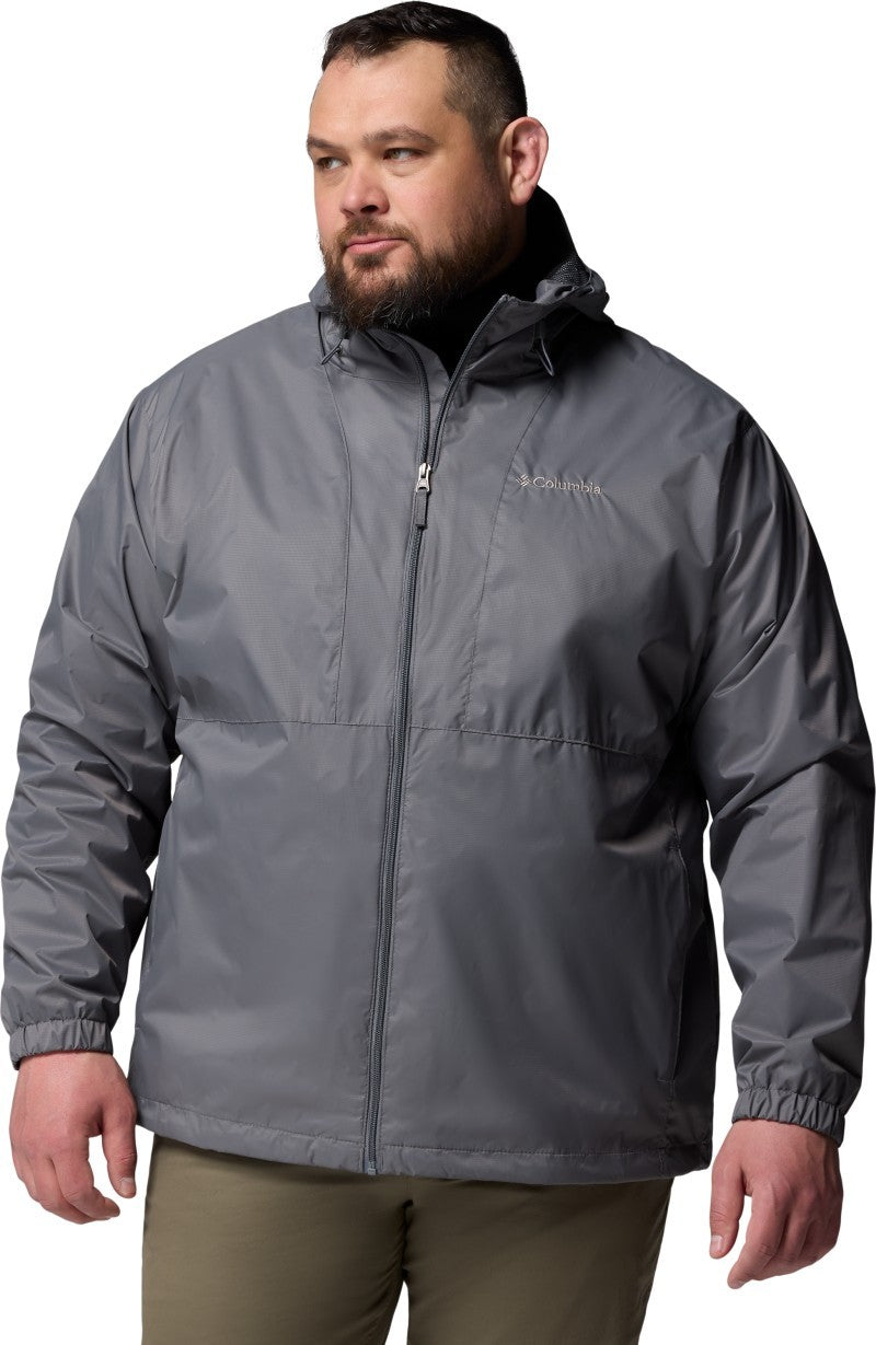 Glenbrook Bend Rain Jacket, Extended - Mens - city grey 1