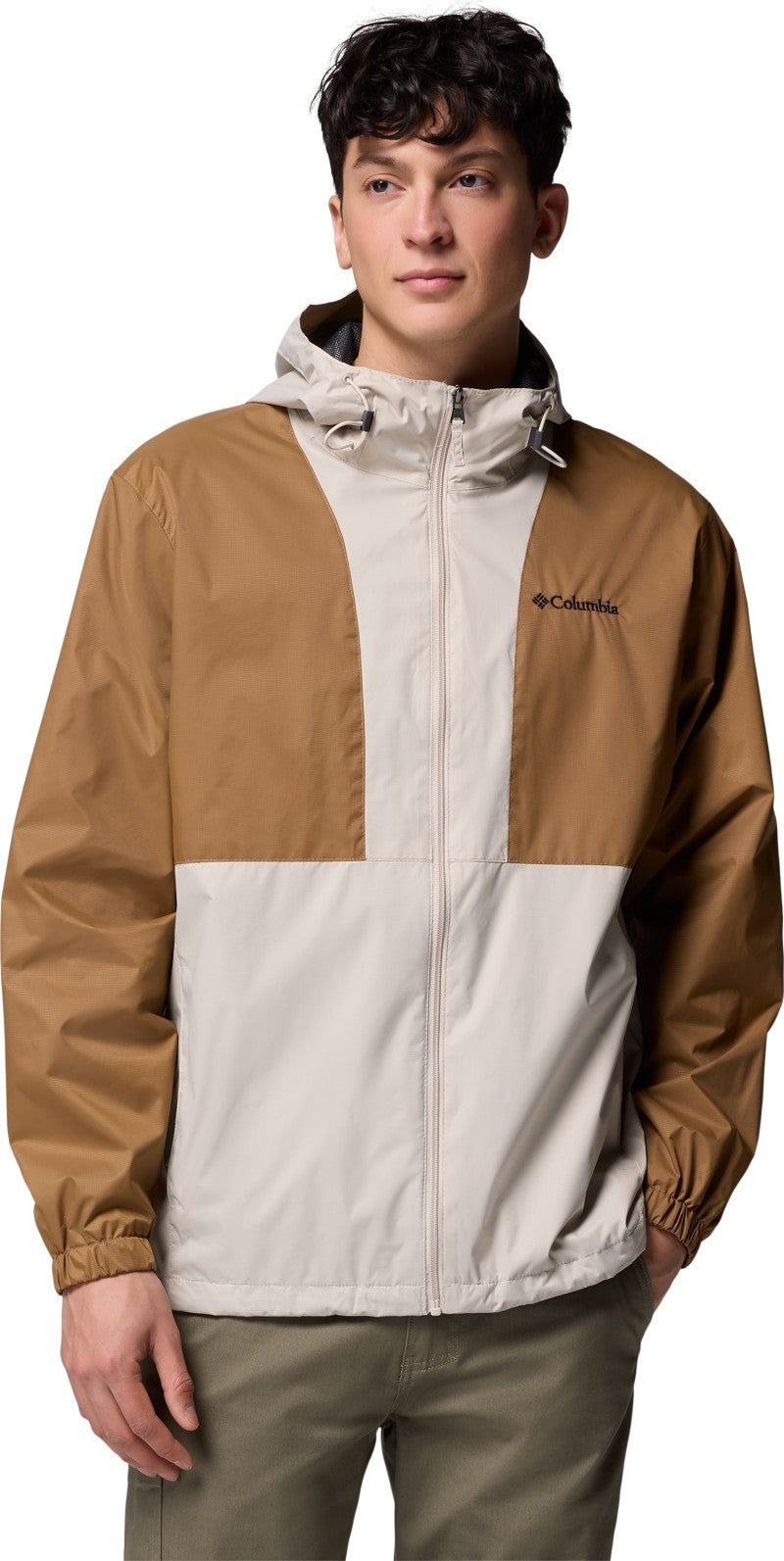 Glenbrook Bend Rain Jacket, Extended - Mens - delta / dark stone 1