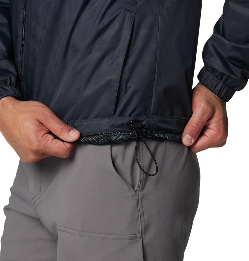 Glenbrook Bend Rain Jacket, Tall - Mens - black 1