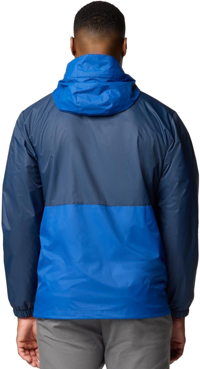 Glenbrook Bend Rain Jacket, Tall - Mens - collegiate navy / mountain blue 1