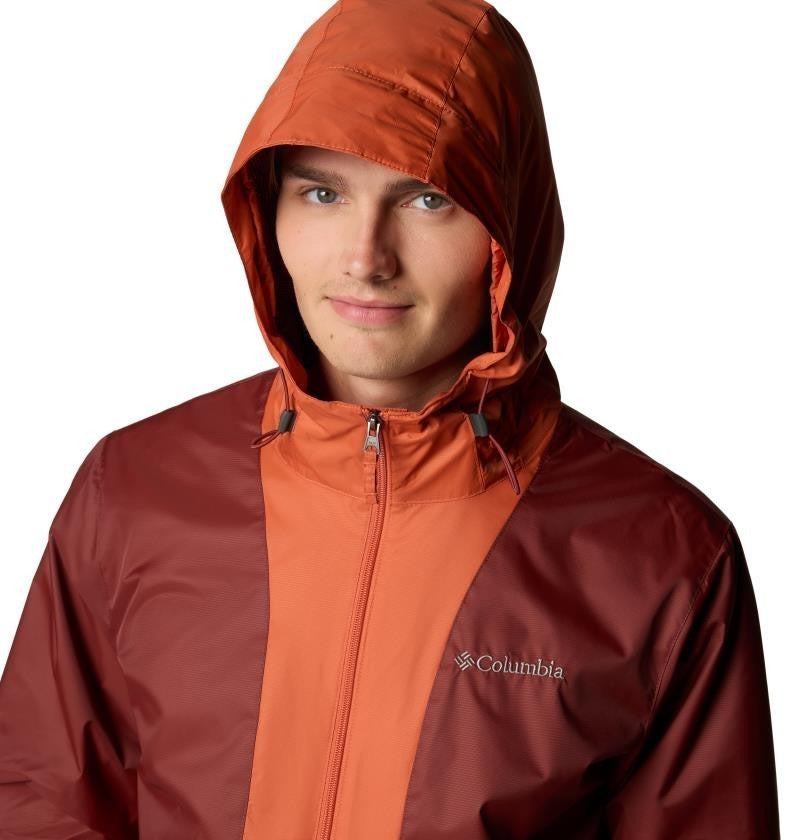 Glenbrook Bend Rain Jacket, Tall - Mens - spice / tuscan 1