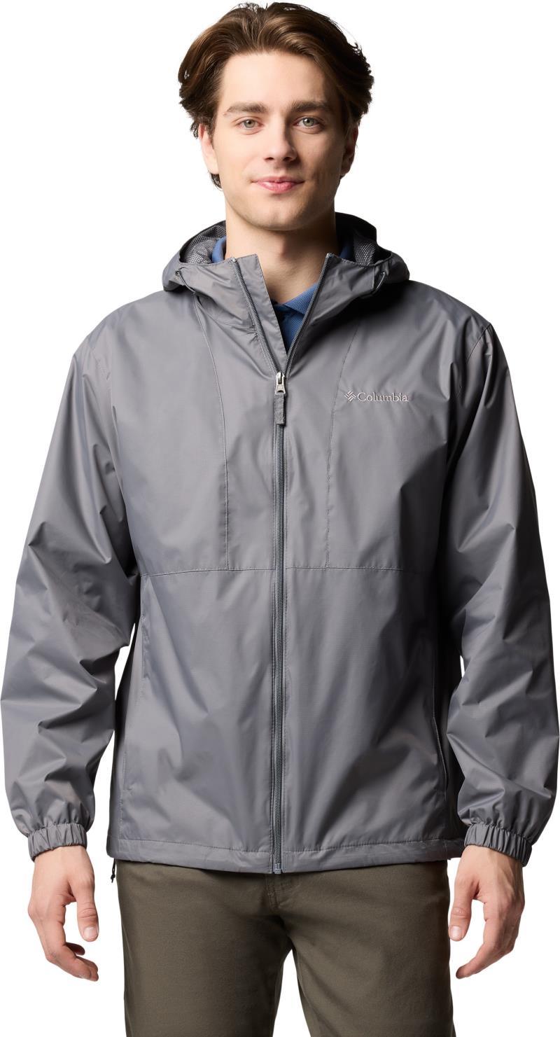 Glenbrook Bend Rain Jacket - Mens - city grey 1