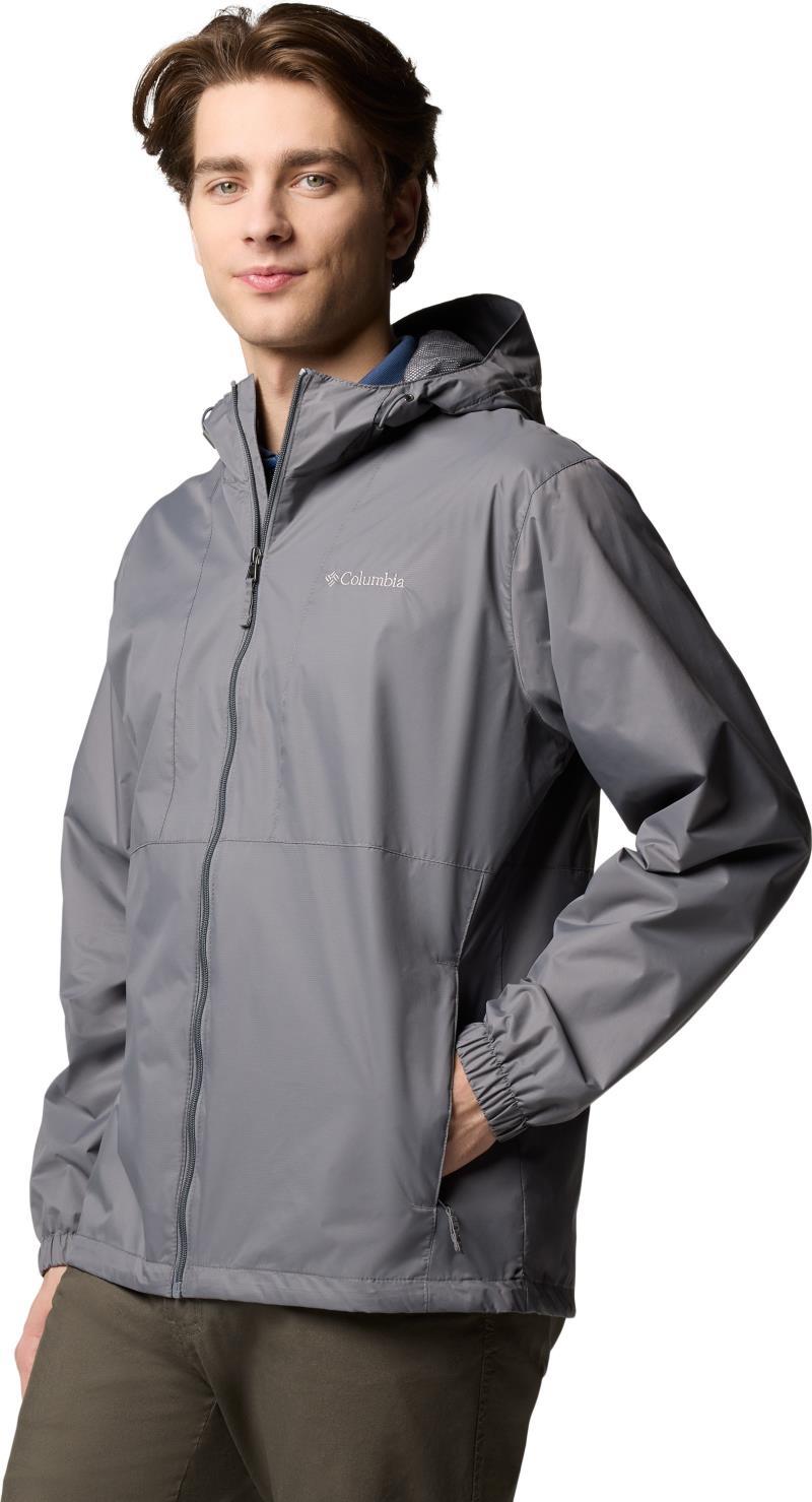 Glenbrook Bend Rain Jacket - Mens - city grey 1