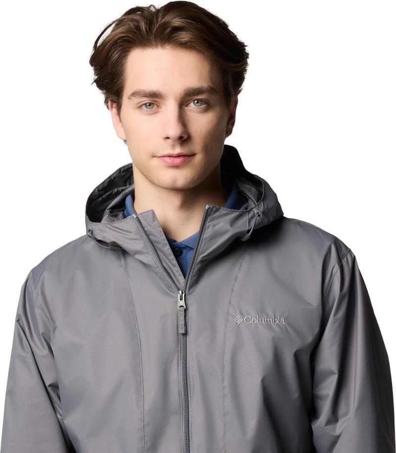 Glenbrook Bend Rain Jacket - Mens - city grey 1