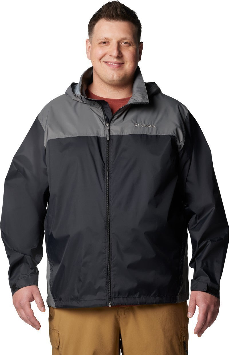 Glennaker Lake II Rain Jacket, Extended - Mens - black / city grey 1