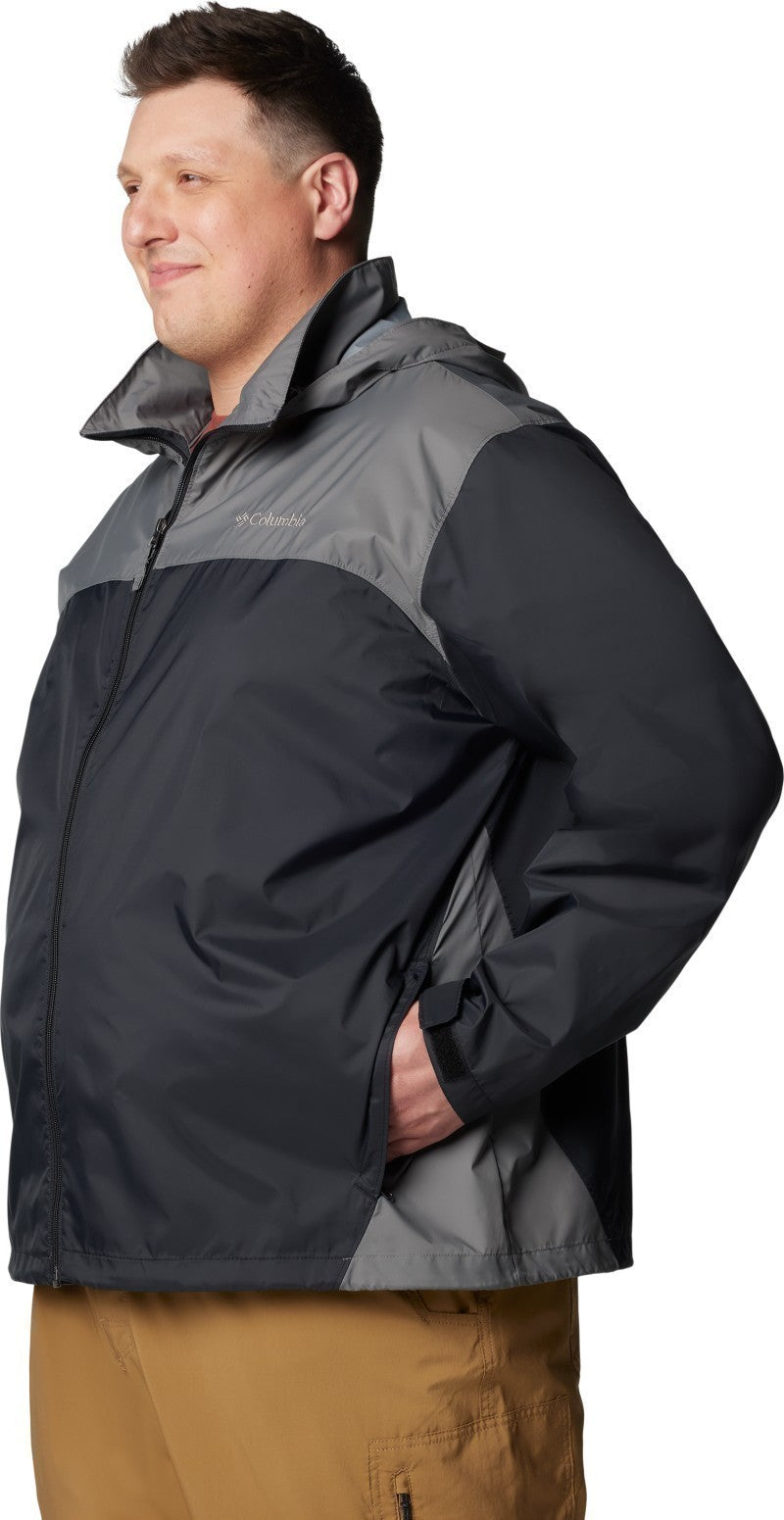 Glennaker Lake II Rain Jacket, Extended - Mens - black / city grey 1