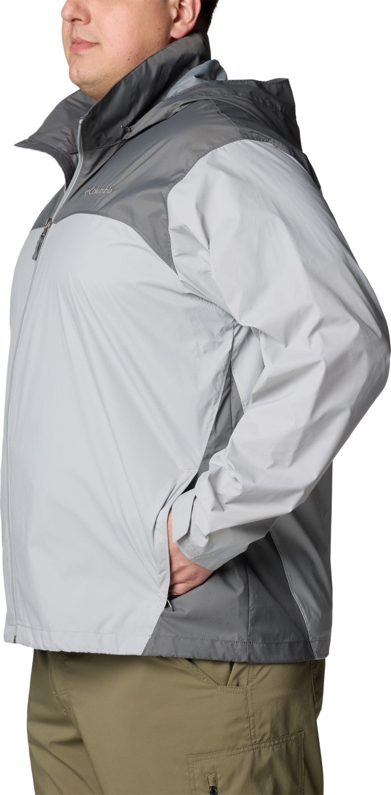 Glennaker Lake II Rain Jacket, Extended - Mens - columbia grey / city grey 1