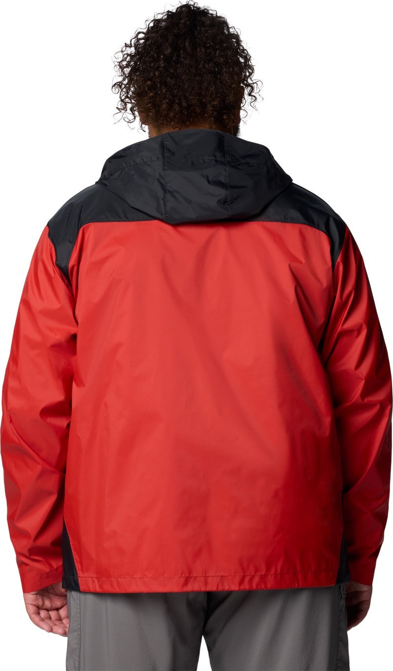 Glennaker Lake II Rain Jacket, Extended - Mens - sail red / black 1