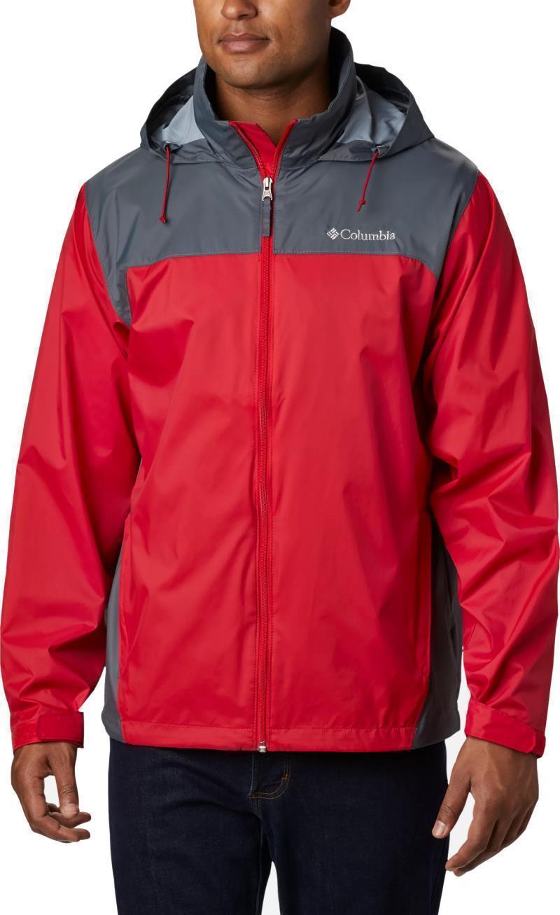 Glennaker Lake Rain Jacket, Tall - Mens - Mountain Red / Graphite 1