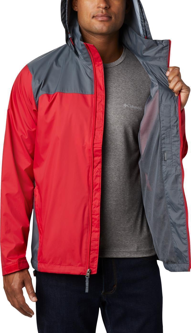 Glennaker Lake Rain Jacket - Mens - Mountain Red / Graphite 3