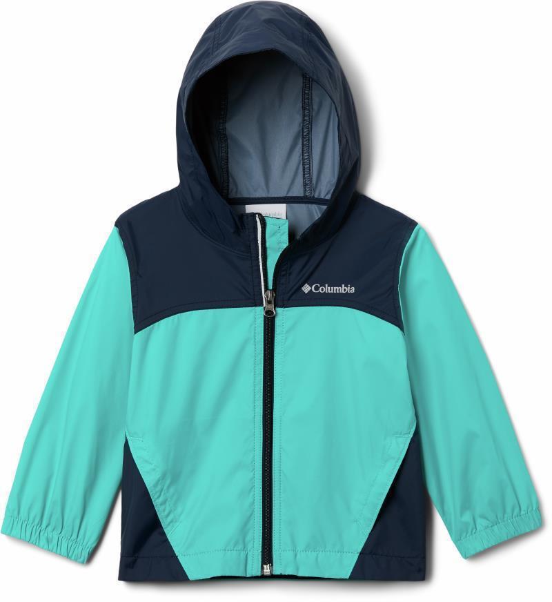 Glennaker Rain Jacket - Toddler Boys - Bright Aqua / Collegiate Navy 1