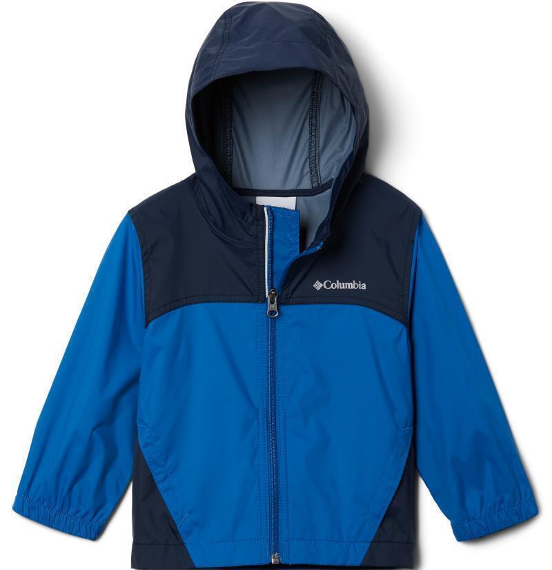 Glennaker Rain Jacket - Toddler Boys - Bright Indigo / Collegiate Navy 1