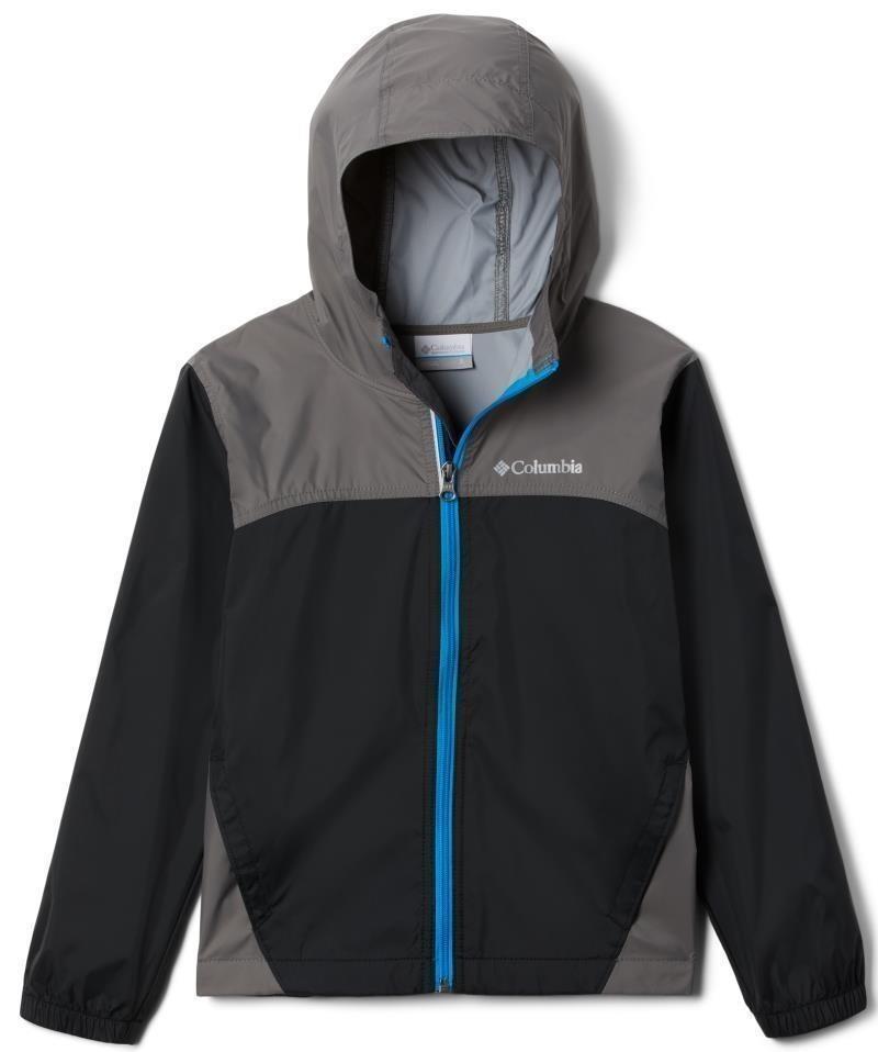 Glennaker Rain Jacket - Youth Boys - black / city grey 1