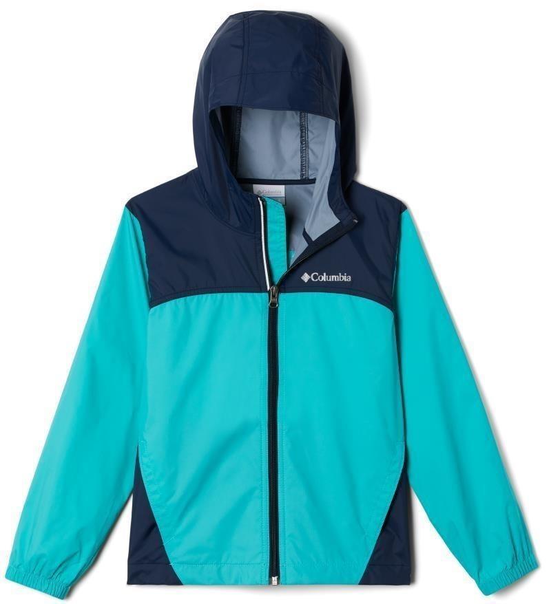 Glennaker Rain Jacket - Youth Boys - bright aqua / collegiate navy 1