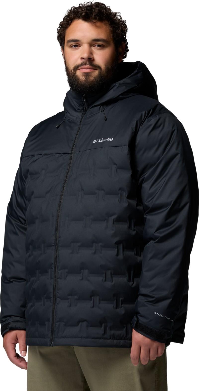 Grand Trek IV Down Hooded Jacket, Extended - Mens - black 1