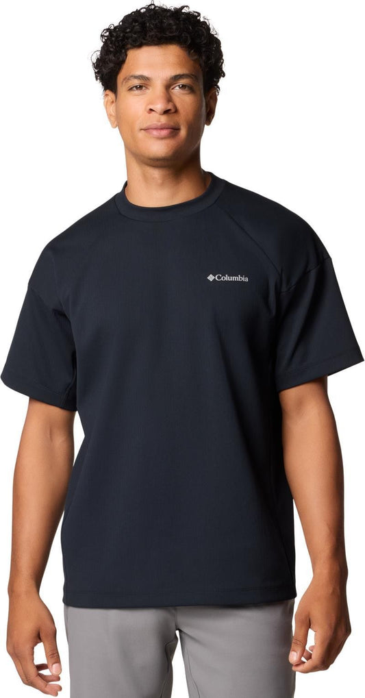Granite Point Knit SS Crew, Extended - Mens - black 1