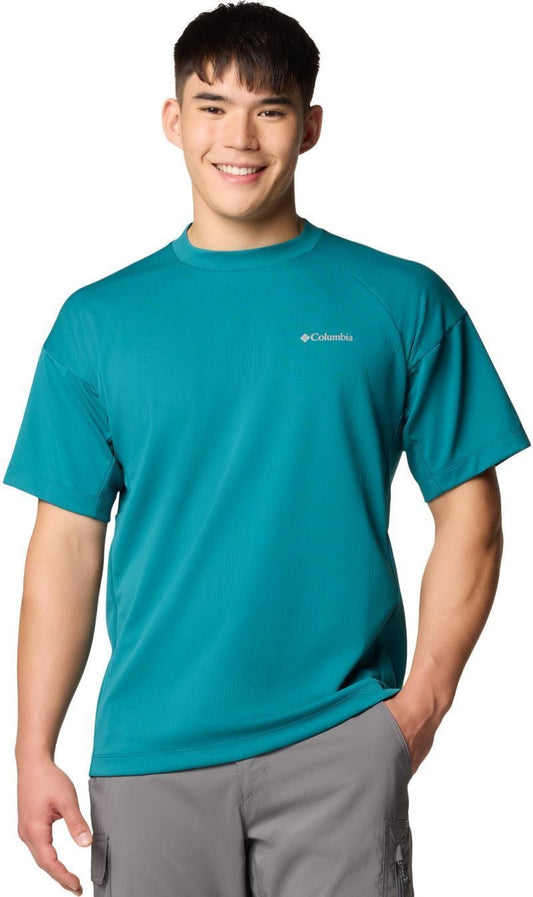 Granite Point Knit SS Crew, Tall - Mens - river blue 1