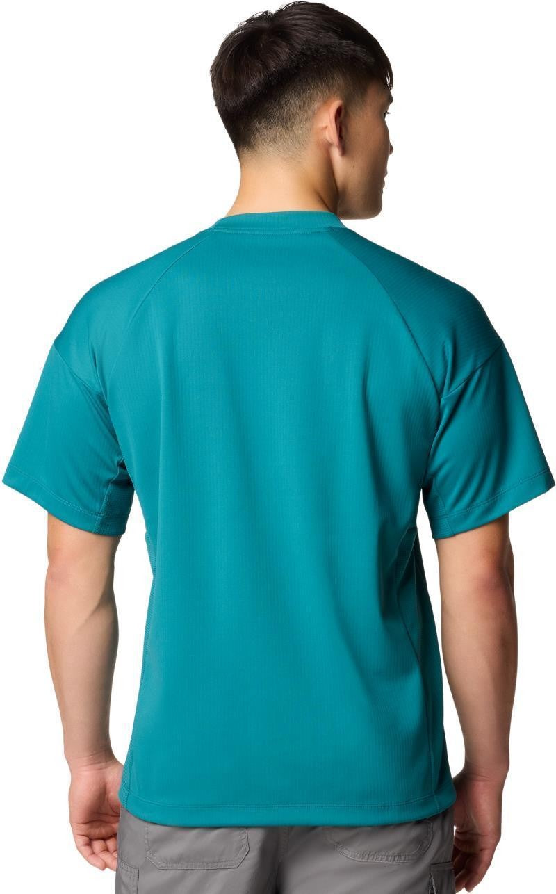 Granite Point Knit SS Crew, Tall - Mens - river blue 1
