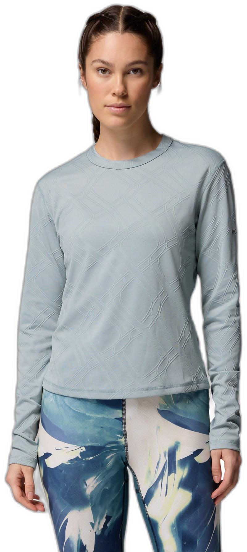 Granite Point LS Crew - Womens - crushed blue 1