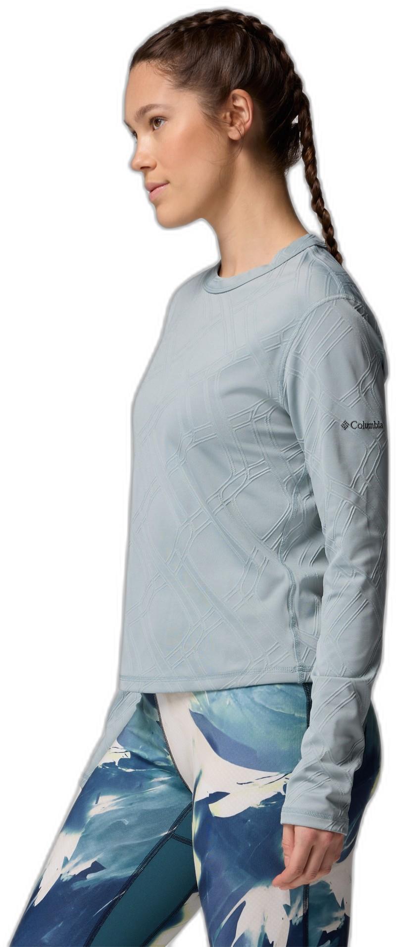Granite Point LS Crew - Womens - crushed blue 1