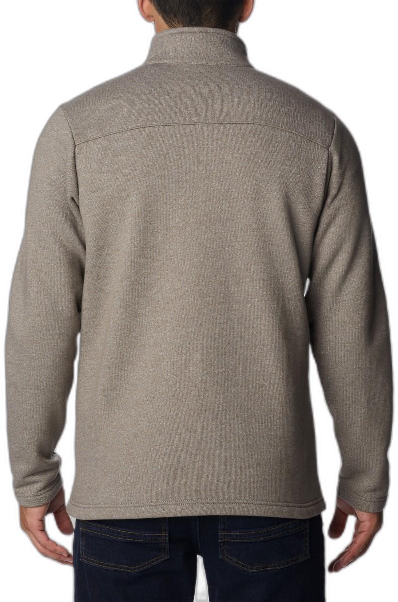 Great Hart Mountain III Half-Zip - Mens - boulder heather 1