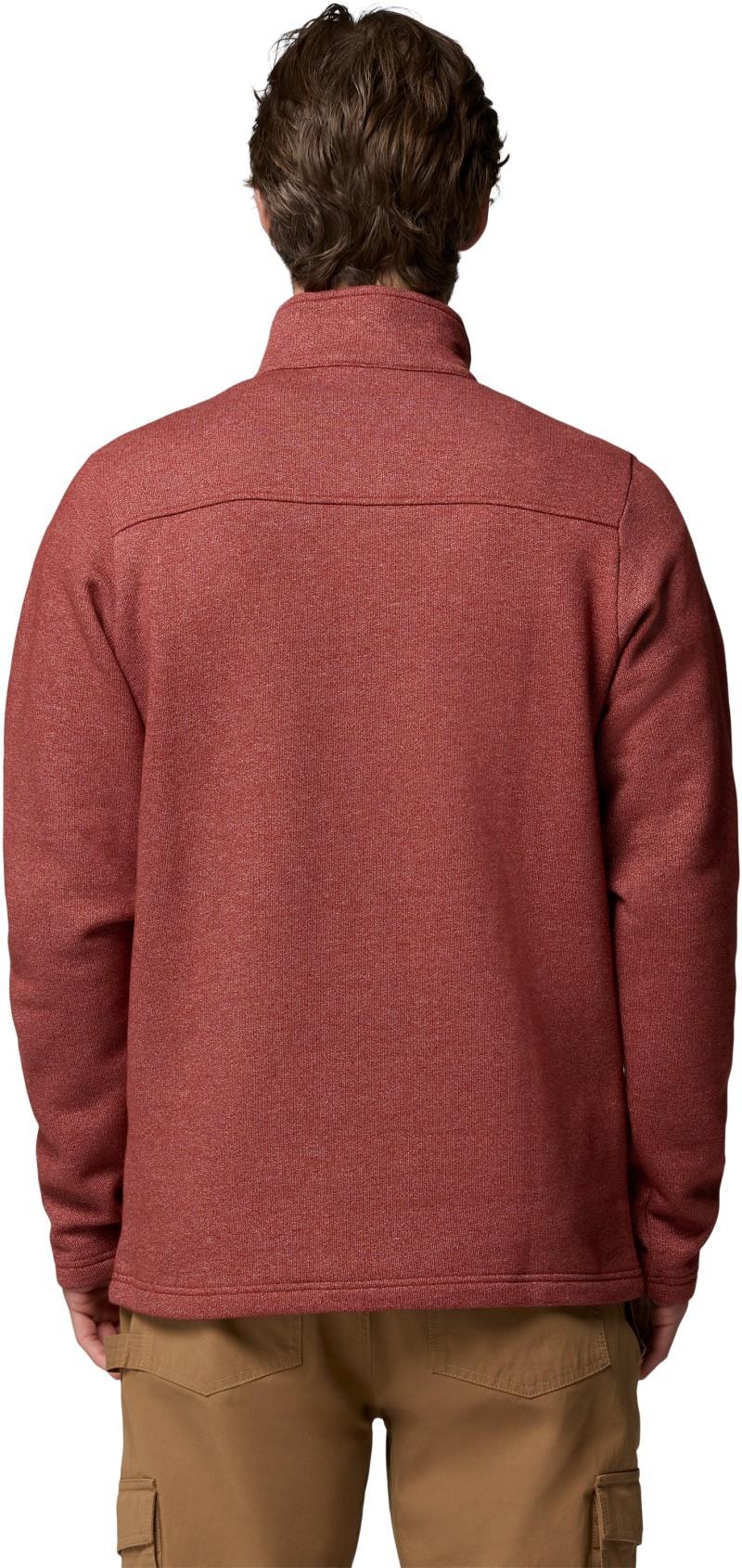 Great Hart Mountain III Half-Zip - Mens - red oxide heather 1