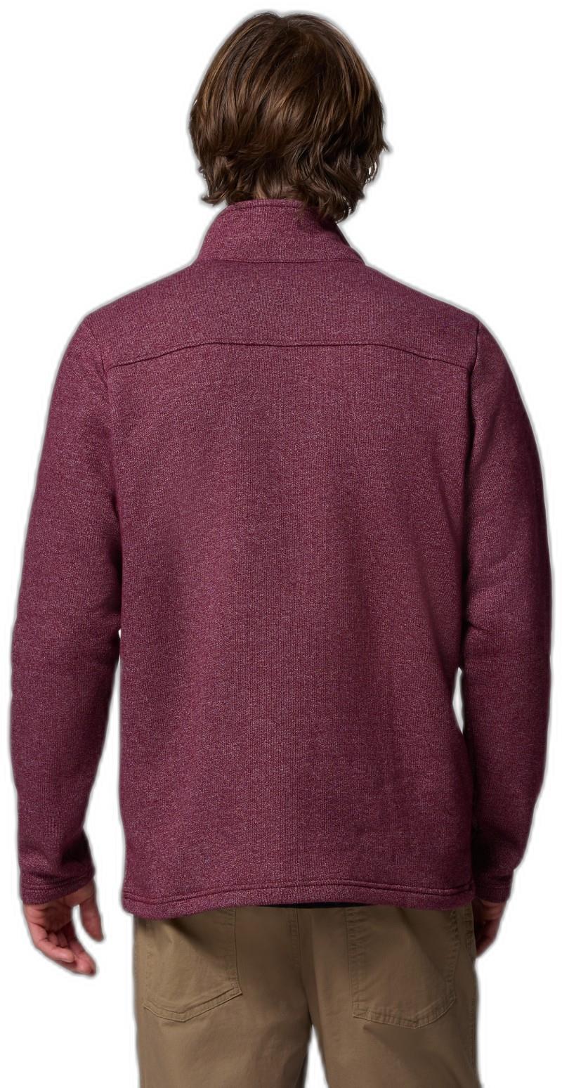 Great Hart Mountain III Half-Zip - Mens - rich wine heather 1