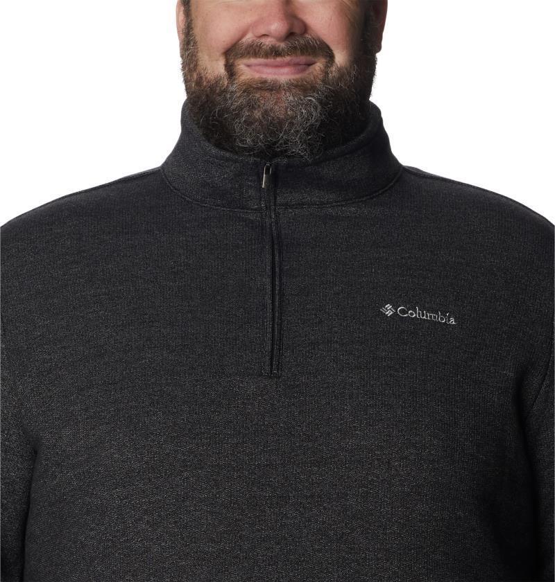 Great Hart Mountain III Half Zip, Extended - Mens - Black Heather 5