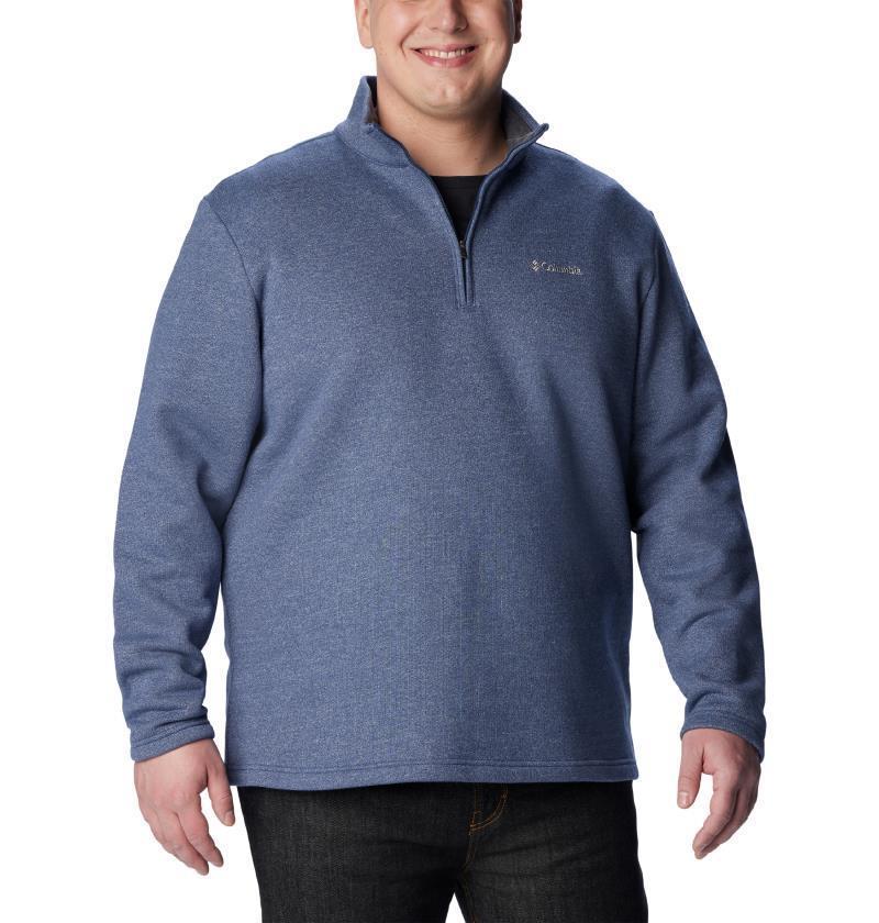 Great Hart Mountain III Half Zip, Extended - Mens - Dark Mountain Heather 1