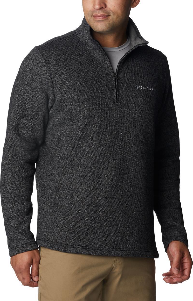 Great Hart Mountain III Half Zip, Tall - Mens - Black Heather 3