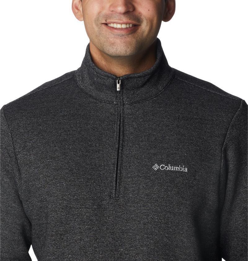Great Hart Mountain III Half Zip, Tall - Mens - Black Heather 5