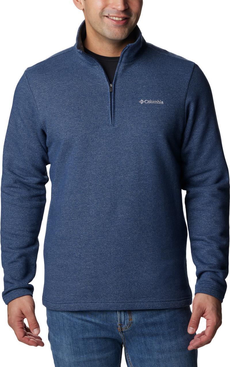Great Hart Mountain III Half Zip - Mens - Dark Mountain Heather 1