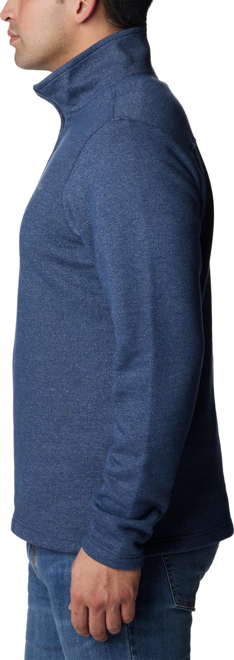Great Hart Mountain III Half Zip - Mens - Dark Mountain Heather 4