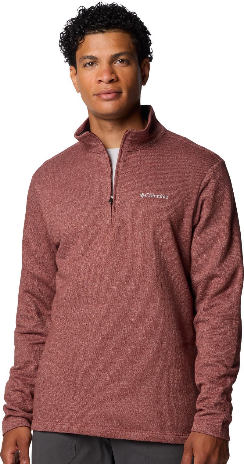 Great Hart Mountain III Half Zip - Mens - spice heather 1