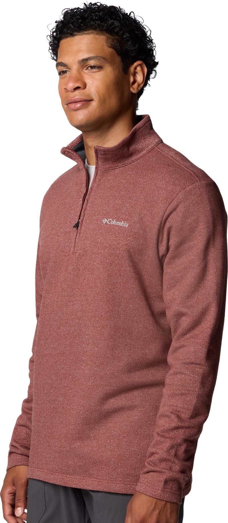 Great Hart Mountain III Half Zip - Mens - spice heather 1