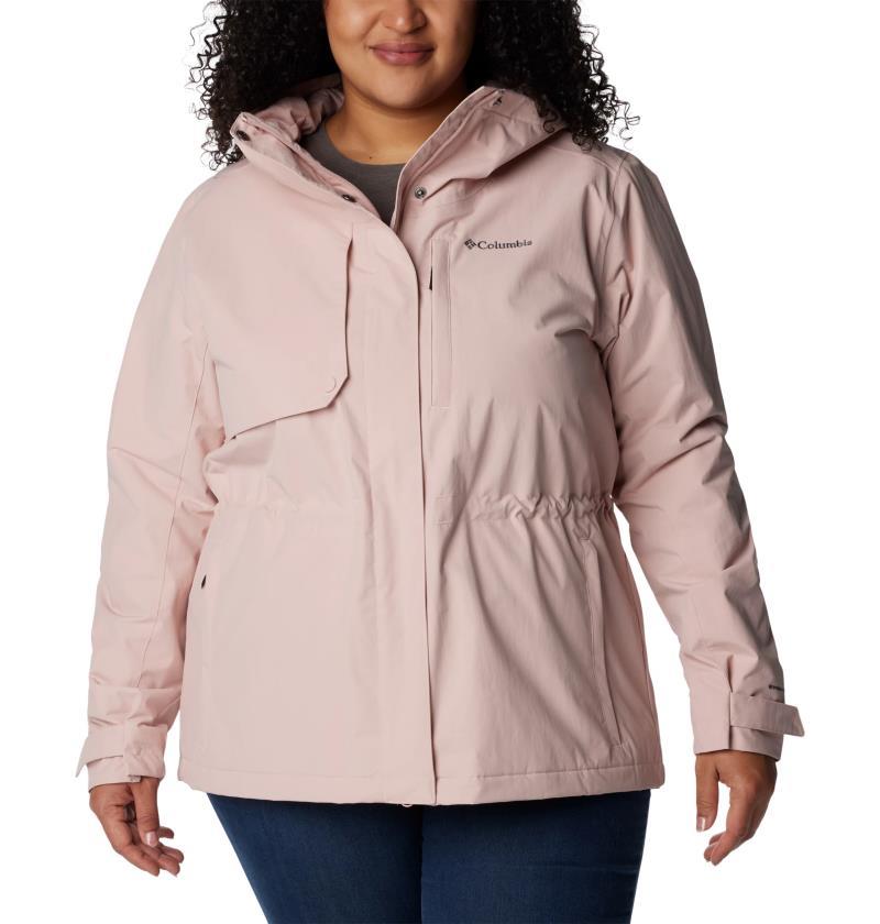 Hadley Trail Jacket - Plus - Womens - Dusty Pink 1