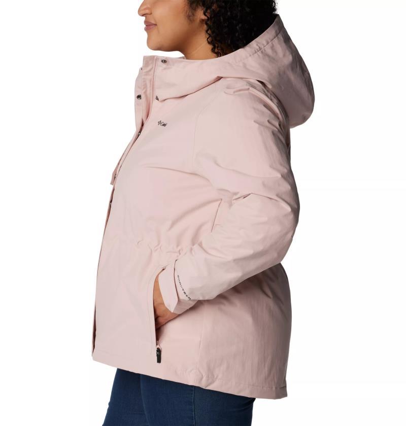 Hadley Trail Jacket - Plus - Womens - Dusty Pink 3