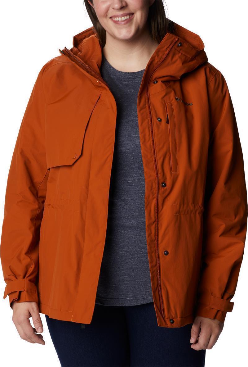 Hadley Trail Jacket - Plus - Womens - Warm Copper 3