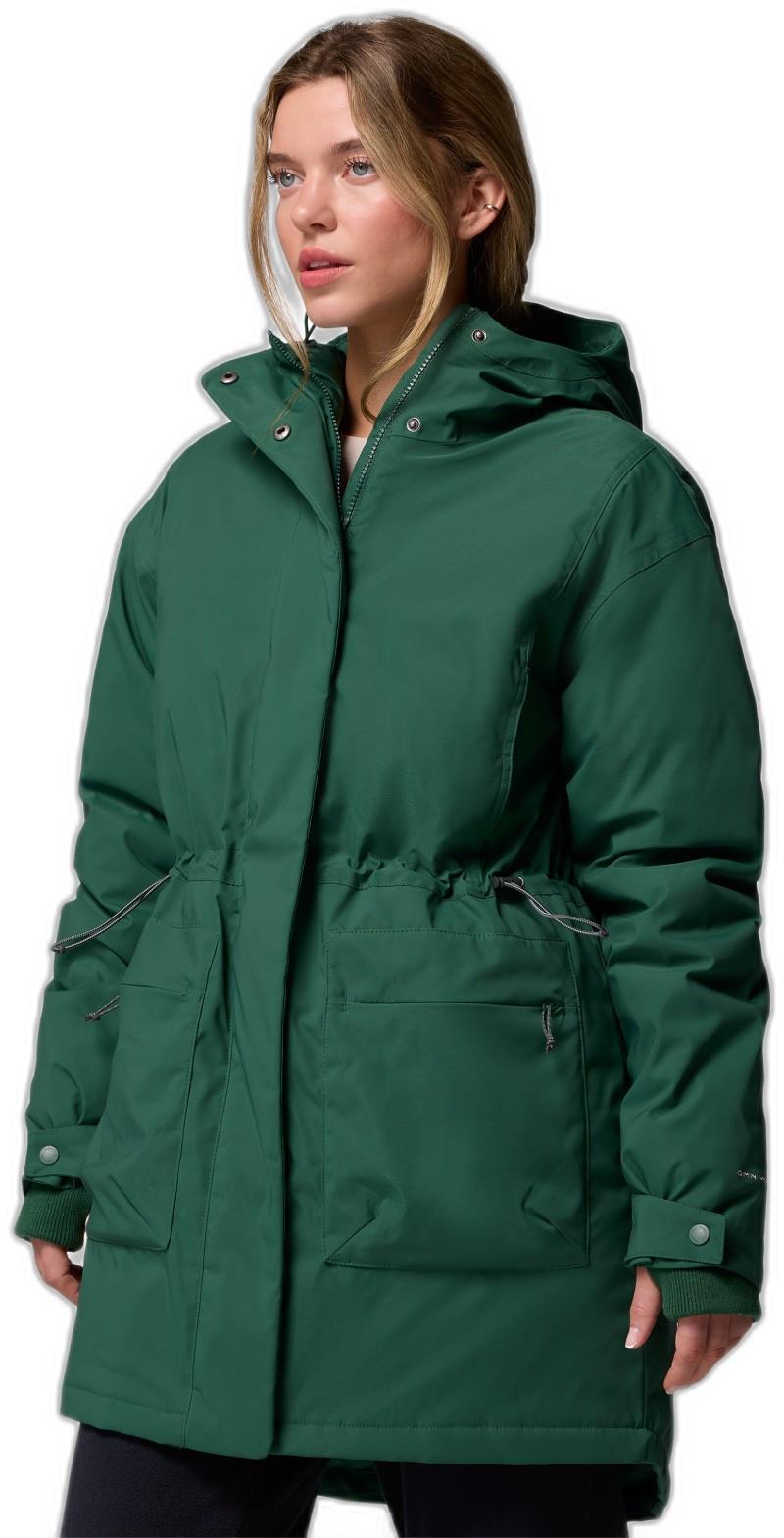Harmony Falls Parka - Womens - rain forest 1