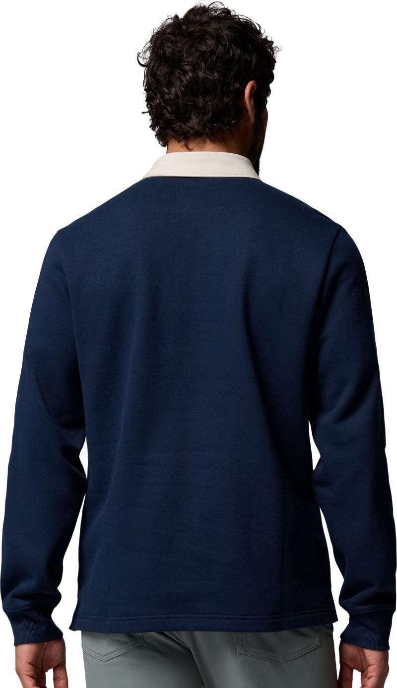 Hart Mountain Collared Pullover, Tall - Mens - collegiate navy / dark stone 1