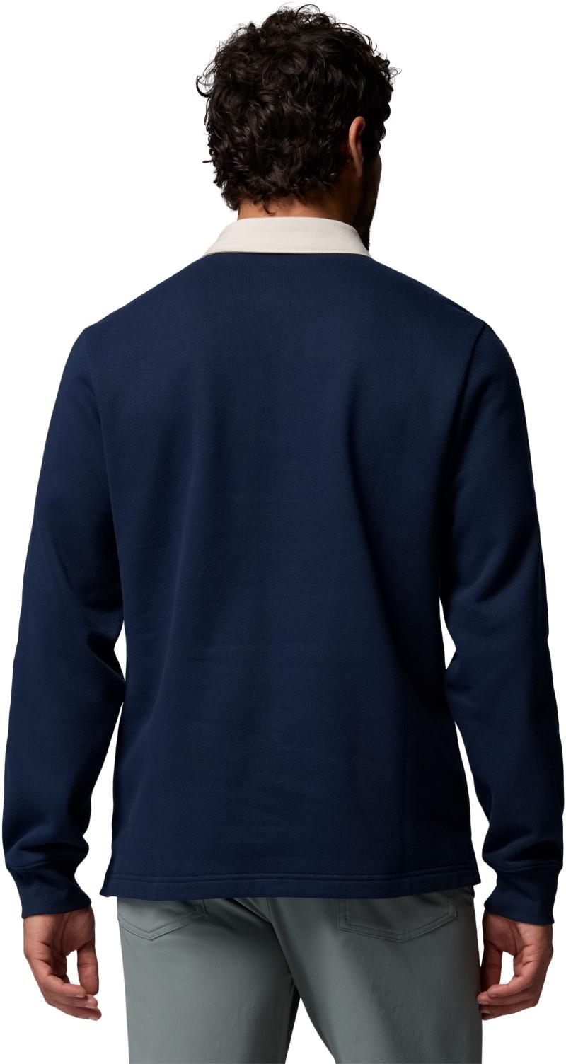 Hart Mountain Collared Pullover - Mens - collegiate navy / dark stone 1