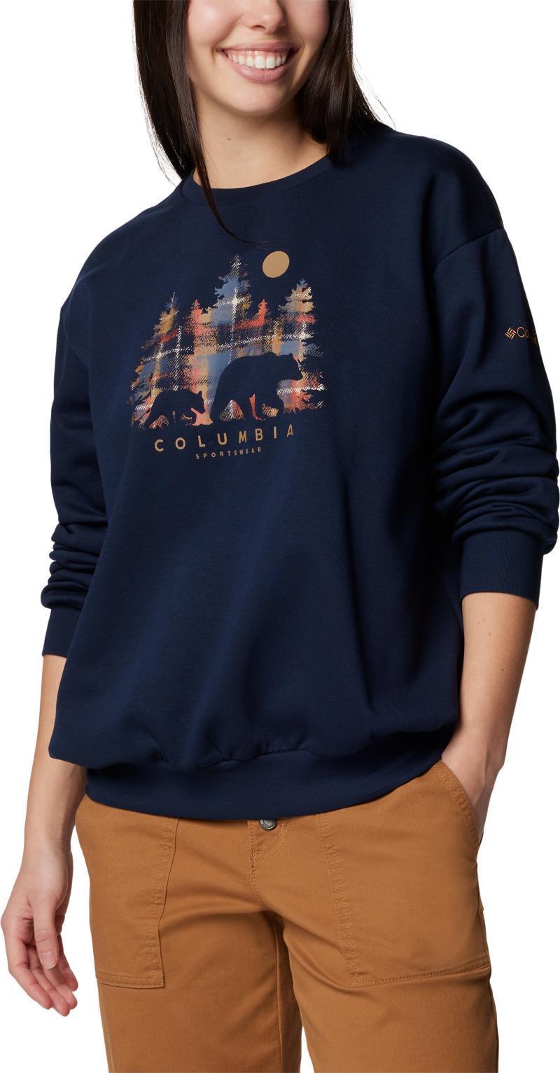 Hart Mountain Crew III - Womens - Collegiate Navy / Treehome Plaid 3