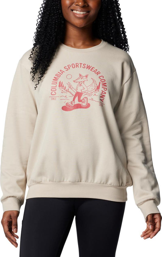 Hart Mountain Crew III - Womens - Dark Stone / Foxy Stroll 1
