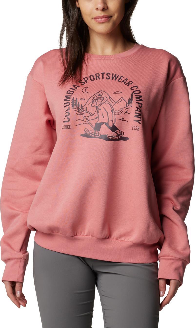 Hart Mountain Crew III - Womens - pink agave / bearly hike 1