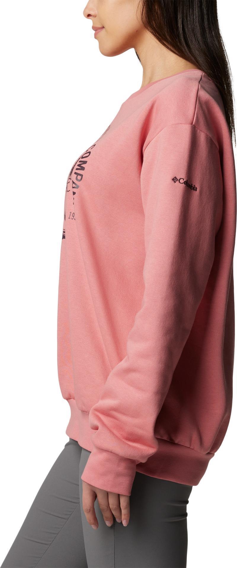Hart Mountain Crew III - Womens - pink agave / bearly hike 1