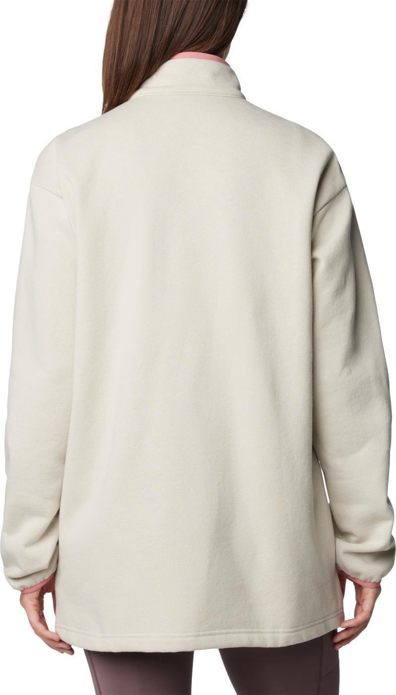 Hart Mountain Half Snap Tunic - Womens - Dark Stone / Pink Agave 2