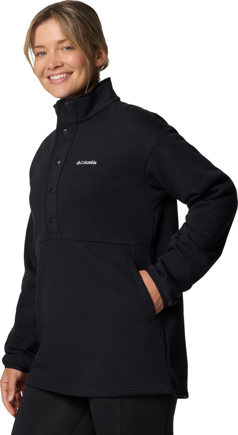 Hart Mountain Half Snap Tunic - Womens - black 1