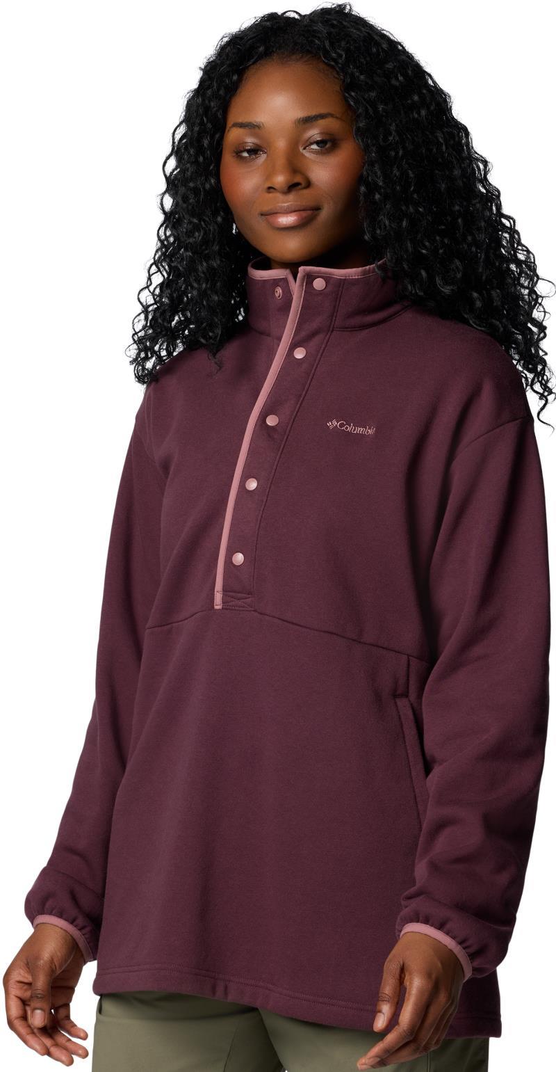 Hart Mountain Half Snap Tunic - Womens - moonvista / fig 1