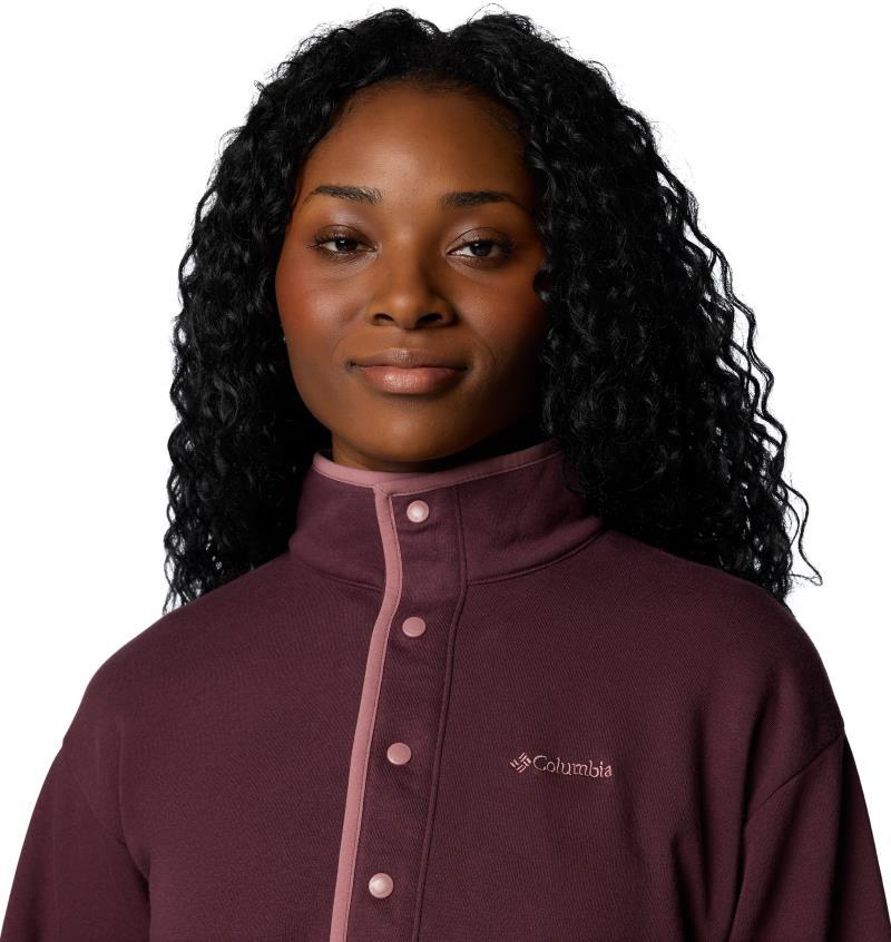 Hart Mountain Half Snap Tunic - Womens - moonvista / fig 1